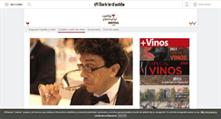 Desktop Screenshot of castillayleondevinos.elnortedecastilla.es